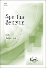 Spiritus Sanctus SATB choral sheet music cover